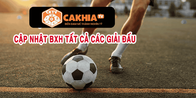 Tầm quan trọng của việc theo dõi bảng xếp hạng bóng đá